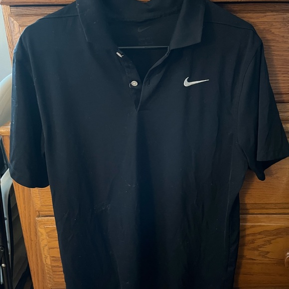 Nike Men's Polo Shirt in Black - Picture 2 of 2